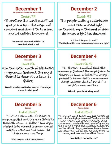 bible verse advent calendar  gift ideas   circumstances