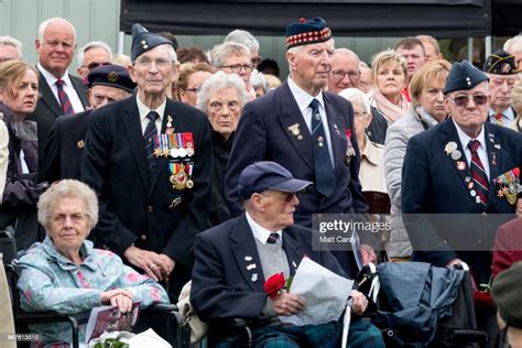 normandy veterans attend a ceremony at the pegasus bridge museum near