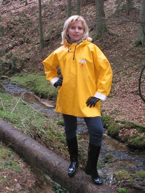 ocean heavy duty rainwear can be perfectly combined into a nice outfit