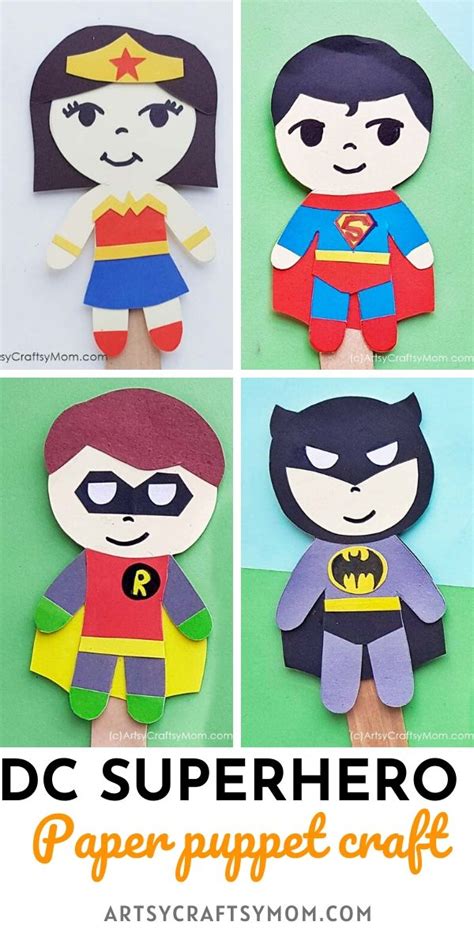 printable superhero crafts printable templates