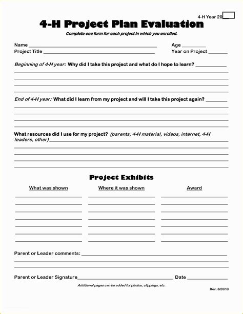 project forms  templates  application format page  heritagechristiancollege