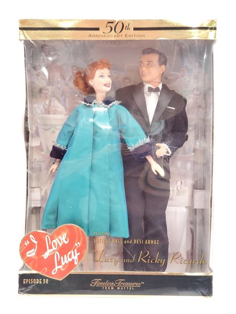 lot 3 special edition i love lucy barbie doll sets