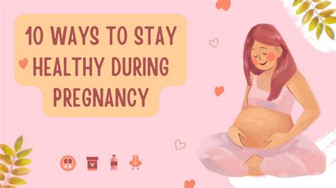 10 Ways To Stay Healthy During Pregnancy Gynaecologist Advice Youtube