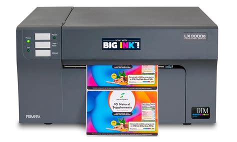 lxe color label printer  big ink  printer