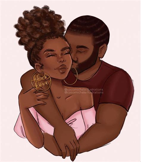 black couple art cute black couples black love art black girl art