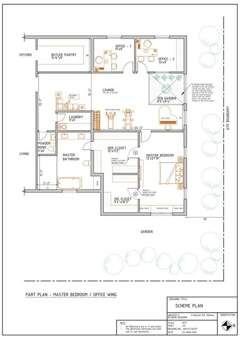 entry   frediczen  master bedroomoffice wing floor plan freelancer
