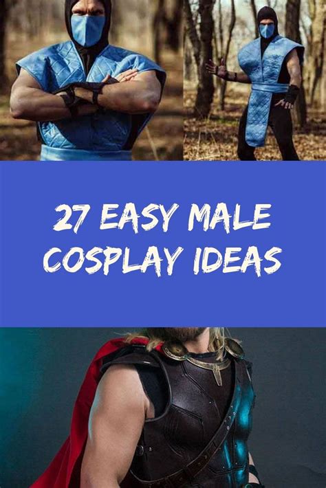 The Best Male Cosplay Ideas Male Cosplay Easy Mens