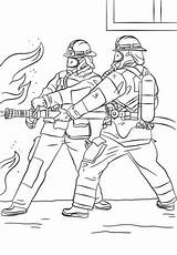 Fuoco Vigili Firefighters sketch template