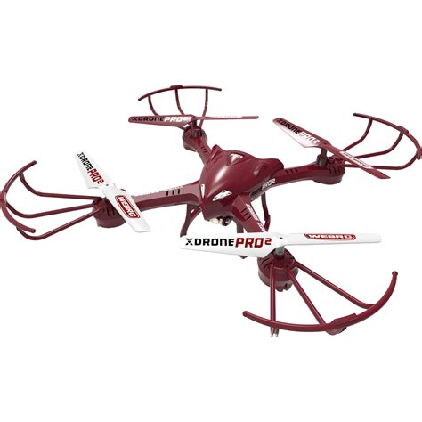buy webrc xdrone pro  remote controlled quadcopter red