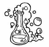 Coloring Pages Chemistry Popular sketch template