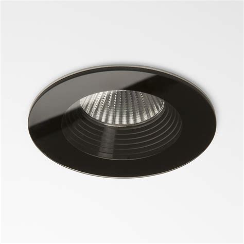 black dimmable   led recessed downlight