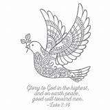 Dove Peace Coloring Stampin Sympathy Pages Stamp Adult Card Christmas Cards Bird Set Colouring Color Stamps Time So Holiday Catalog sketch template