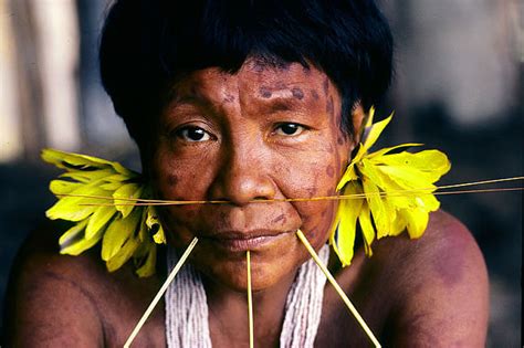 Fascinating Humanity Brazil Yanomami Indian Woman