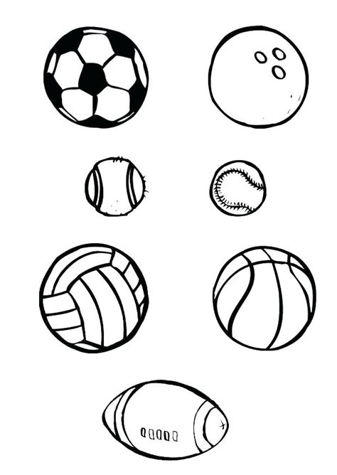 football ball coloring pages  getcoloringscom  printable