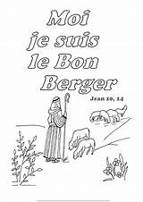 Bible Versets Coloriages Francais Livret Bibliques Biblique Coloriage Berger Biblenfant Postale Journaling sketch template