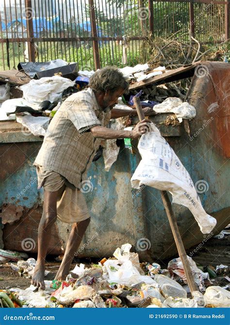 indian poor man editorial image image  move lonely