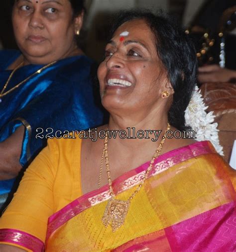 Kr Vijaya In Gold Long Set With Uncuts Pendant Jewellery