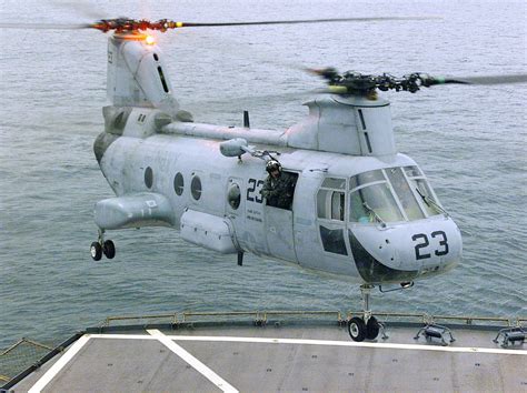 helicopter  ch  sea knight