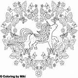 Unicorn Coloring Butterflies アクセス ぬりえ sketch template