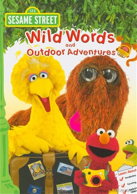 sesame street wild words  outdoor adventures dvd dvd empire
