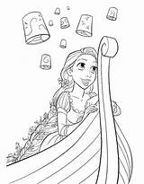 Rapunzel Flynn Enredados Princesas Dibujosparacolorear Tangled Getcolorings sketch template