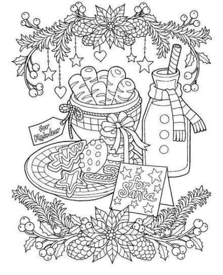 ideas  drawing christmas pictures coloring pages coloring