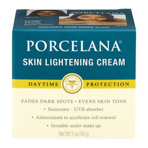 porcelana skin lightening day cream  fade dark spots treatment  oz walmartcom walmartcom