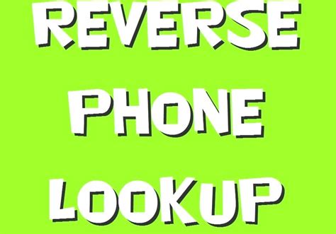 reverse telephone directory reverse phone ookup