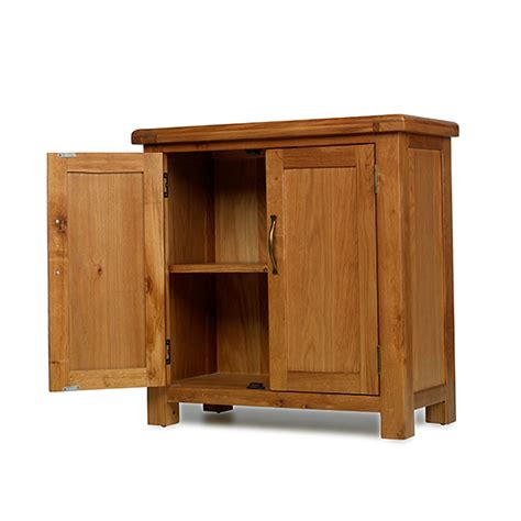 rushden solid oak furniture small petite cabinet storage cupboard ebay