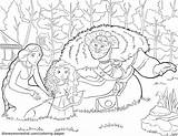 Coloring Pages Merida Disney Baby Princess Horse Adult Brave Cute sketch template