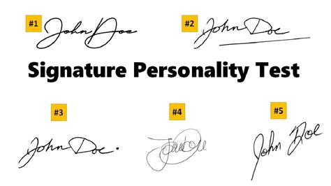 signature analysis  signature reveals  personality traits