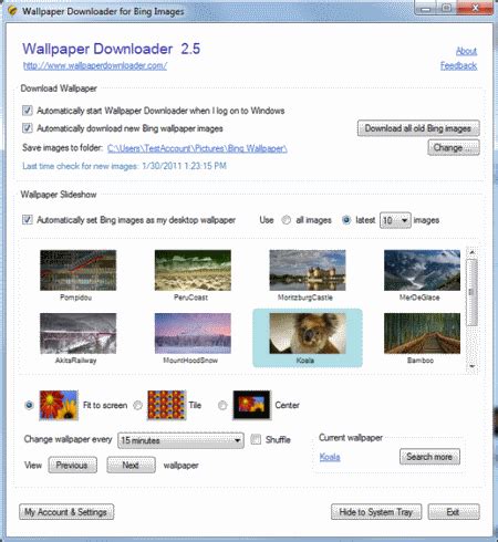 wallpaper downloader software