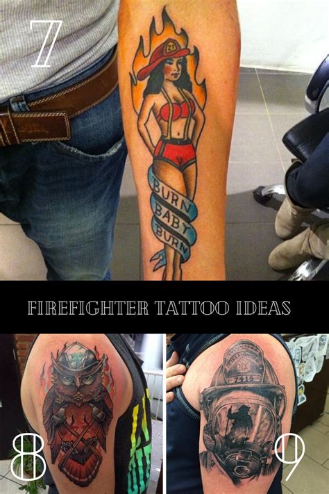 19 Burning Hot Firefighter Tattoos Tattooglee Fire Fighter Tattoos