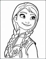 Anna Coloring Pages Printable Color Kids Getcolorings Print sketch template