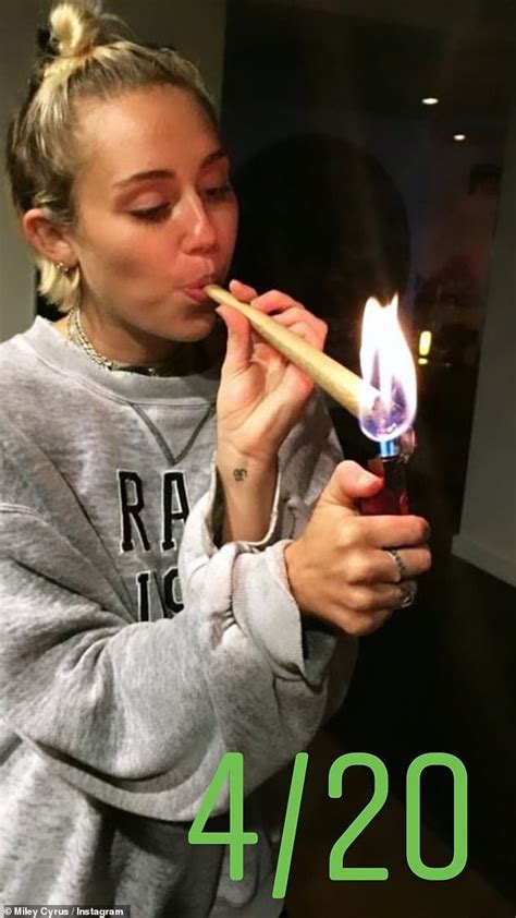 miley cyrus reveals she has been sober for six months daily mail online