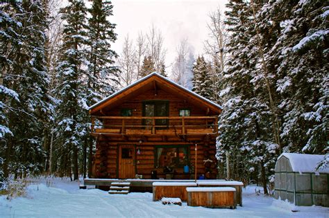 dry cabin mansion alaska  cabinporn