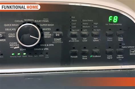 whirlpool washer f8 e1 causes and 5 ways to fix it now