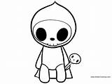 Tokidoki Pages Adios Coloring Printable Kids Adults Color sketch template