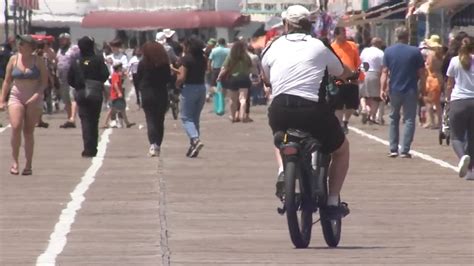 ocean city  jersey boardwalk electric bike ban tabled  council