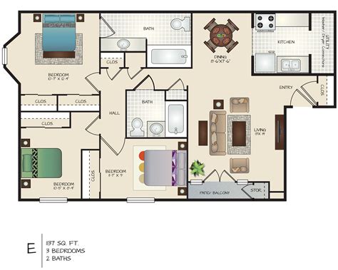 famous floor plan   bedroom  bath house references urban gardening containers
