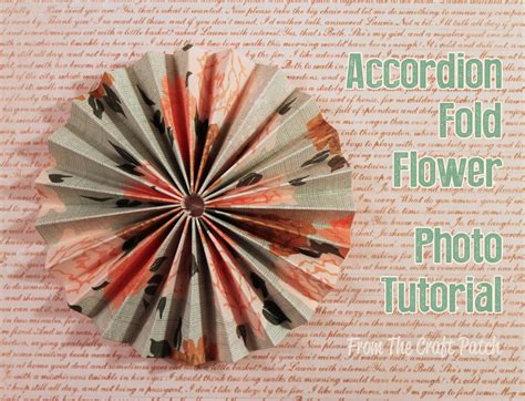 craft patch accordion fold paper flowers