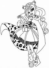 Monster High Coloring Pages Super sketch template