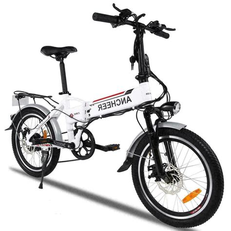ancheer  electric mountain bike bicycle shimano