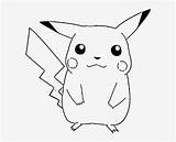 Pikachu Coloring Pages Pokemon Cute Clefairy Print sketch template