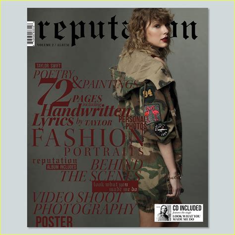 Taylor Swift S Reputation Magazine Back Covers Feature