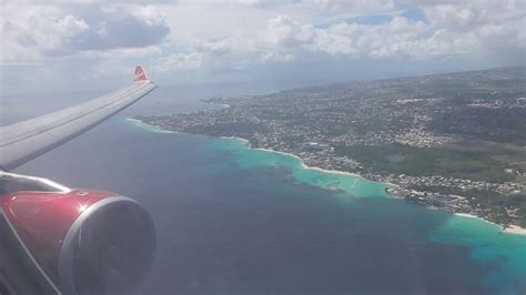 Virgin Atlantic A330 300 G Vray Landing Tbpb Barbados