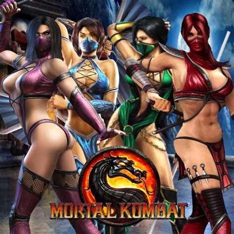 Mortal Kombat Female Ninjas By Batnight768 On Deviantart