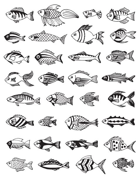 small fish coloring pages images colorist