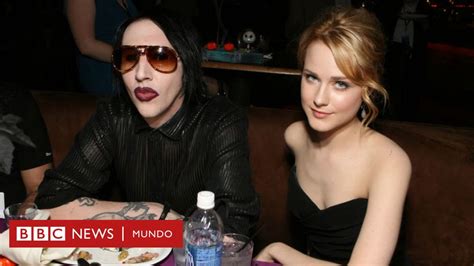 Marilyn Manson Y Evan Rachel Wood La Denuncia De Abusos De La Actriz