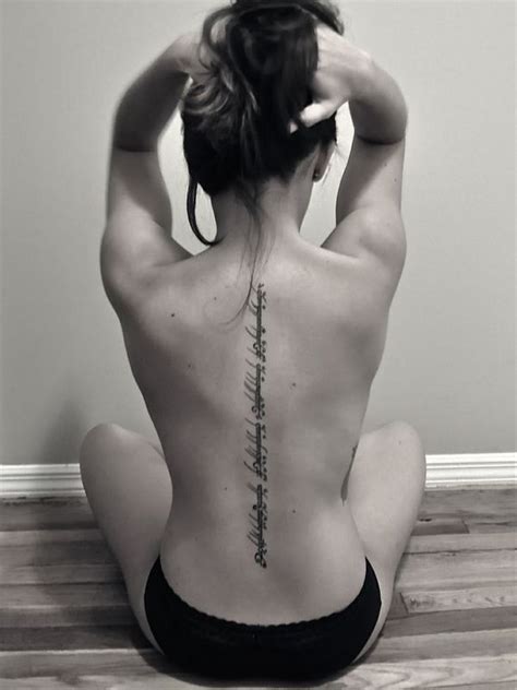 awesome spine tattoos ideas  women ecstasycoffee